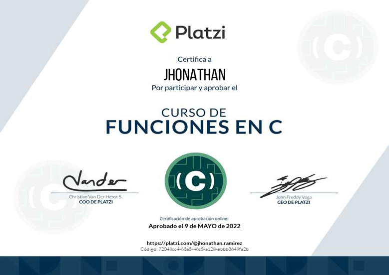 Funciones en C